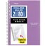 Five Star® Spiral Notebook, 2 Subject, College Ruled, 6" x 9 1/2", Amethyst Purple thumbnail images 1 of 5