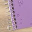 Five Star® Spiral Notebook, 2 Subject, College Ruled, 6" x 9 1/2", Amethyst Purple thumbnail images 5 of 5