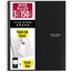 Five Star® Spiral Notebook Plus Study App, 3 Subject, Wide Ruled, 8" x 10 1/2", Black thumbnail images 1 of 5