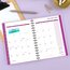Mead Cambridge® Floral Haze 2027 Weekly Monthly Planner, Small, 5 1/2" x 8 1/2" thumbnail images 3 of 9