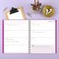 Mead Cambridge® Floral Haze 2027 Weekly Monthly Planner, Large, 8 1/2" x 11" thumbnail images 2 of 9