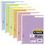 Mead® Spiral Notebook, 1 Subject, College Ruled, 70 Sheets, 8" x 10 1/2", 6 Pack, Pastels thumbnail images 1 of 6