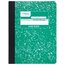 Mead® Square Deal® Color Composition Book, Wide Ruled, 100 Sheets, 7 1/2" x 9 3/4", Green thumbnail images 1 of 12
