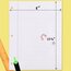 Mead® Filler Paper, Wide Ruled, 8" x 10 1/2", 200 Sheets/Pack thumbnail images 3 of 6