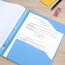 Five Star® Stay-Put Plastic 2-Pocket and Prong Folder, Sky Blue thumbnail images 4 of 6