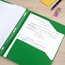 Five Star® Stay-Put Plastic 2-Pocket and Prong Folder, Retro Green thumbnail images 4 of 6