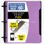 Five Star Flex® Refillable Notebook Plus Study App, 60 Sheets, College Ruled, 8 1/2" x 11", Amethyst thumbnail images 1 of 6