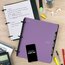 Five Star Flex® Refillable Notebook Plus Study App, 60 Sheets, College Ruled, 8 1/2" x 11", Amethyst thumbnail images 3 of 6