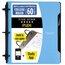 Five Star Flex® Refillable Notebook Plus Study App, 60 Sheets, College Ruled, 8 1/2" x 11", Sky Blue thumbnail images 1 of 6