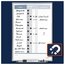Quartet Matrix In Out Board, 11" x 16", Magnetic, Track Up To 15 Employees thumbnail images 2 of 6