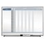 Quartet Matrix In Out Board, 23" x 16", Magnetic, Track Up To 15 Employees thumbnail images 1 of 6