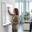 Quartet Matrix In Out Board, 34" x 23", Magnetic, Track Up To 36 Employees thumbnail images 5 of 6