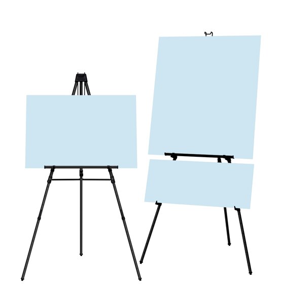 Quartet® Aluminum Heavy Duty Display Easel, 66