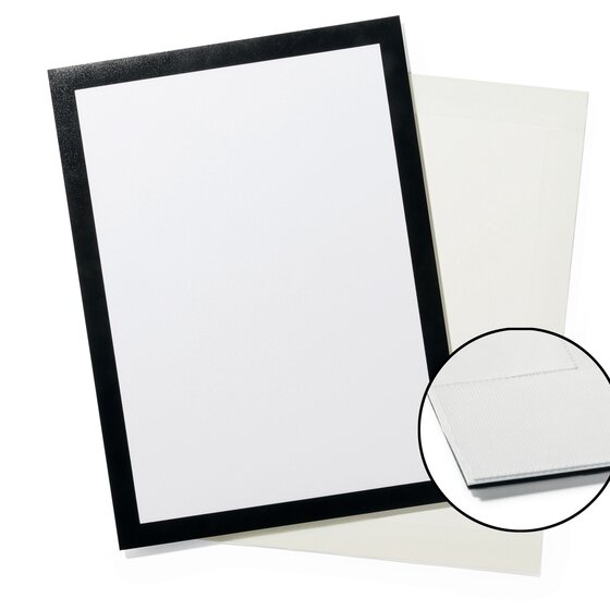Durable Duraframe Grip Textile Surface Frame – A4 – Black