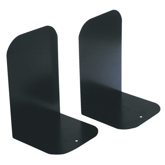 Esselte Elements Metal Bookend – Black Gloss