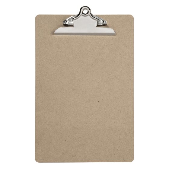 Marbig Professional A4 Masonite Clipboard with Pen Clip