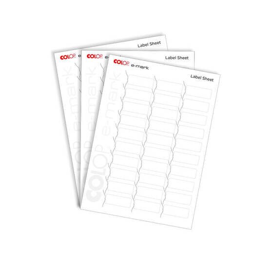 Colop e-mark Adhesive Labels 48 x 18 mm Pack of 10