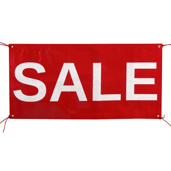 Quikstik Outdoor PVC Sale Banner – 1200 x 600 mm