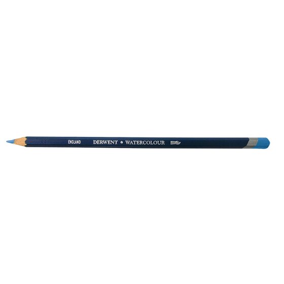 Derwent Watercolour Pencil – Light Blue 33 | Hexagonal Barrel, Water-Based