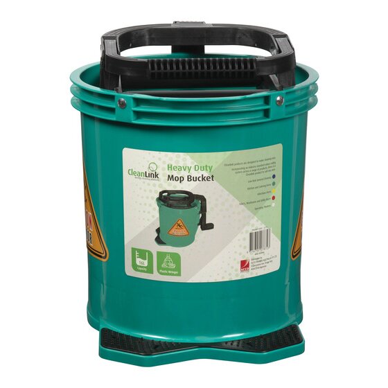 Cleanlink Heavy Duty Mop Bucket 16L – Green | Janitorial & Cleaning