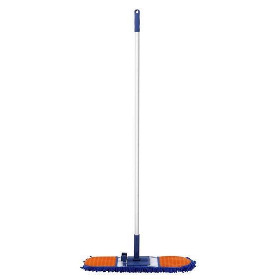Cleanlink Chenille Dust Mop – 60cm Head, 135cm Aluminium Handle