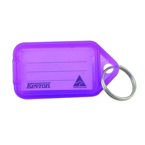 Kevron ID5 Keytags Lilac – Bag of 50 Plastic Identification Tags