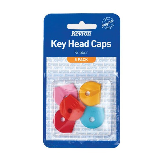 Kevron AL1053 Key Head Caps – Assorted Colours, Pack of 5