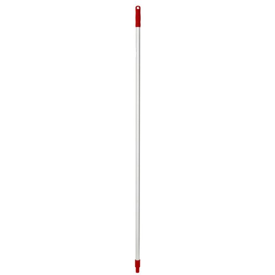 Cleanlink Mop Handle – Red (150cm) | Colour-Coded Janitorial
