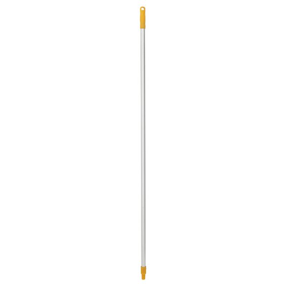 Cleanlink Mop Handle – Yellow | 150cm Colour-Coded Cleaning Handle with 25mm Threaded Fitting