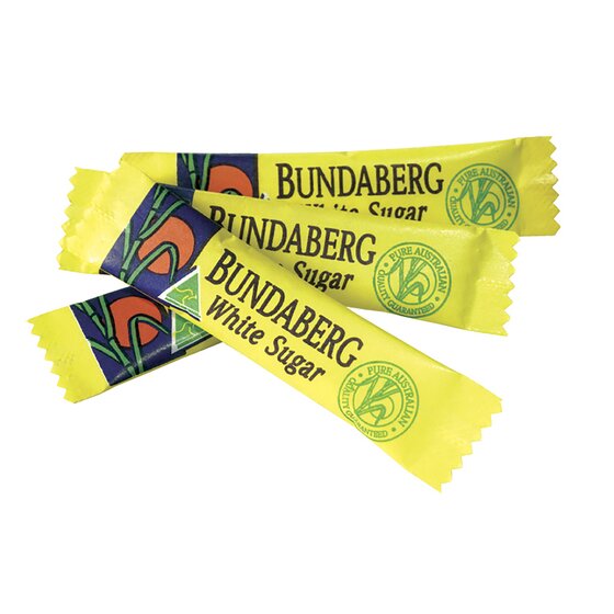 Bundaberg White Sugar Sticks – 2000 Single-Serve Sachets