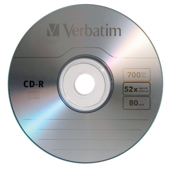 Verbatim CD-R 700MB 52X Jewel Case – Pack of 10