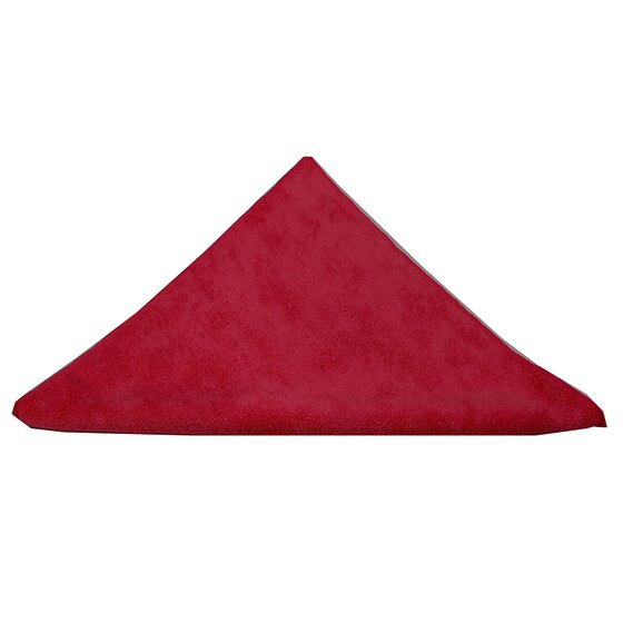 Cleanlink Microfibre Cleaning Cloth – Red (High-Risk Areas) 40 x 40 cm