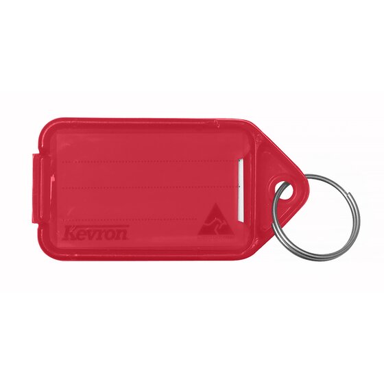 Kevron ID30 Giant Key Tags – Red, Bag of 10