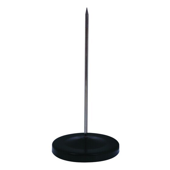 ESSELTE Spike File – Metal Chrome Spike, Black Base