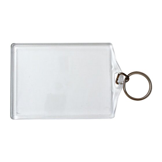 Kevron ID58 Photo Tags Large Rectangle Clear