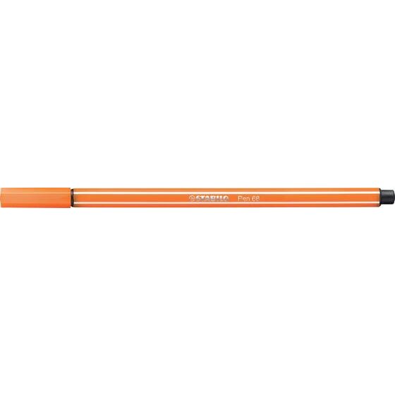 STABILO Pen 68 Fibre Tip Pen – Pale Vermillion | 1.0mm M-Tip