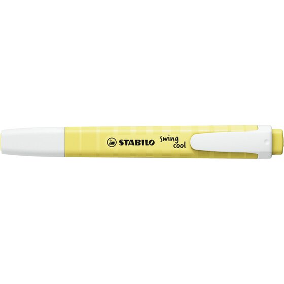 STABILO Swing Cool Pastel Highlighter Milky Yellow – Box of 10
