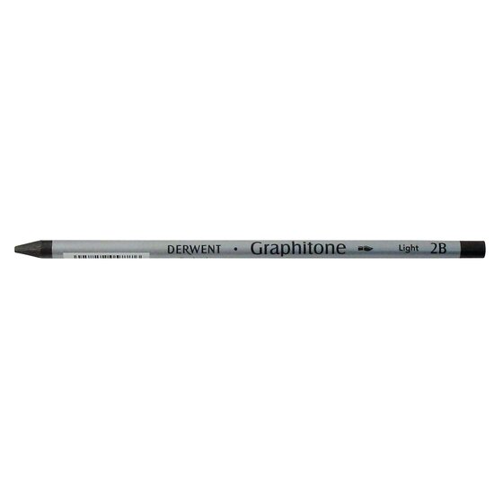 DERWENT GRAPHIC PENCIL 2B – Water-Soluble Graphite, Round Barrel