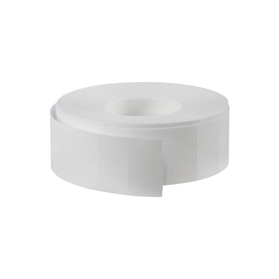 Quikstik Mark I White Removable Price Gun Labels – 1,500 Per Roll