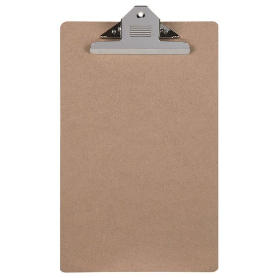 Marbig Masonite Foolscap Clipboard Large Clip