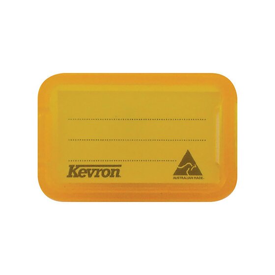 Kevron ID30 Giant Key Tags – Orange (Pack of 10)