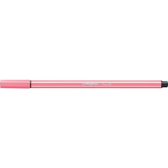 STABILO Pen 68 Fibre Tip Pen – Pink | 1.0mm M-Tip Felt-Tip
