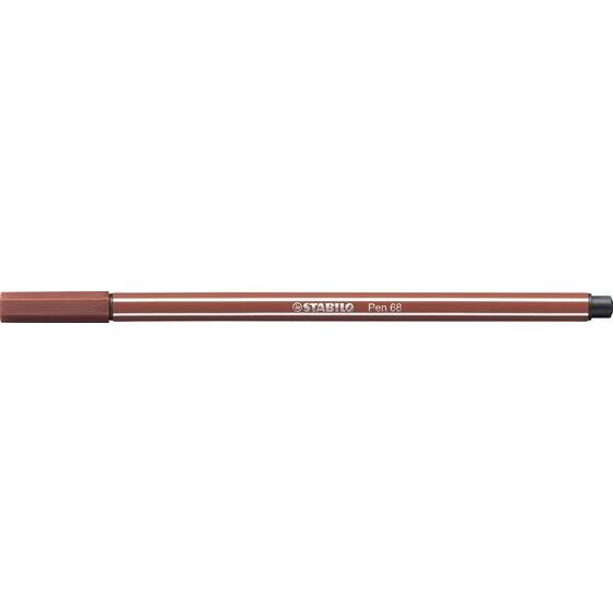 STABILO Pen 68 Fibre Tip Pen – Sanguine | 1.0mm M-Tip Felt Marker