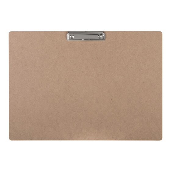 Marbig Masonite A3 Clipboard – Small Clip, Black
