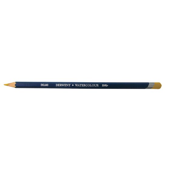 Derwent Watercolour Pencil – Raw Sienna 58 | Hexagonal Barrel