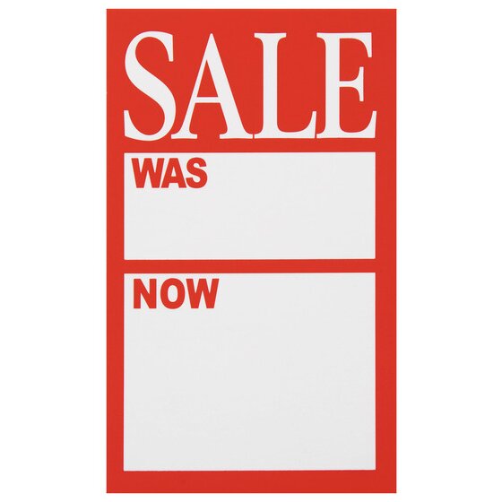 Quikstik Display Tickets – SALE | Pack of 10