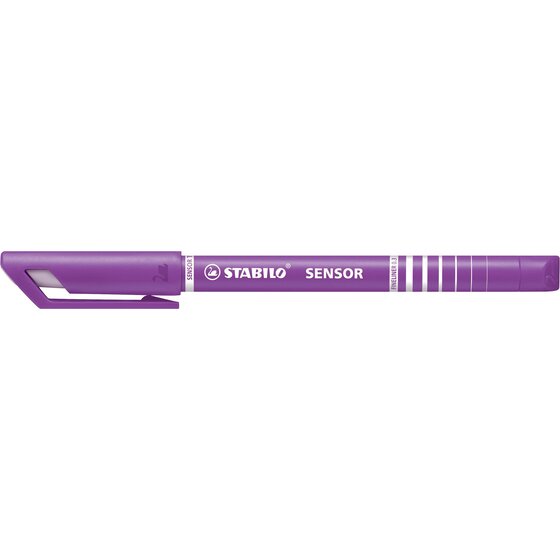 STABILO Sensor Fineliner – Lilac – Box of 10
