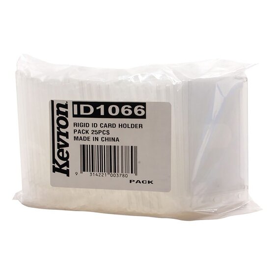 Kevron ID1066 ID Card Holder – Portrait, 86 x 54mm