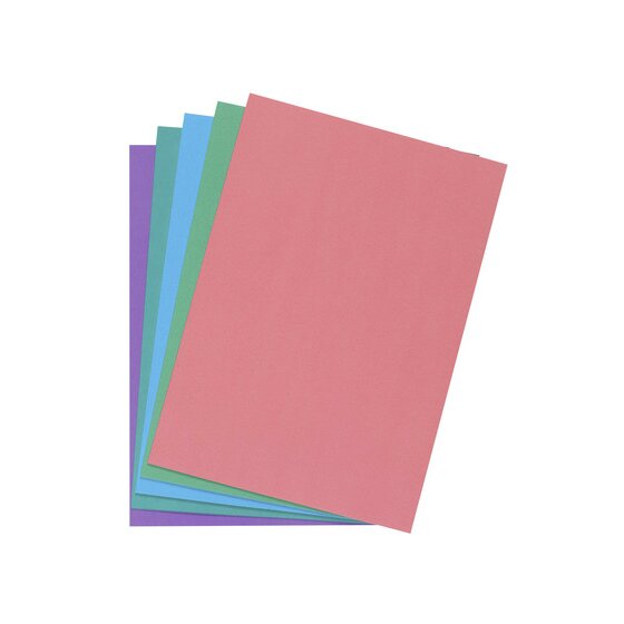 Colourful Days Colourboard 200gsm A4 Assorted Cool Colours Pack of 25 Sheets
