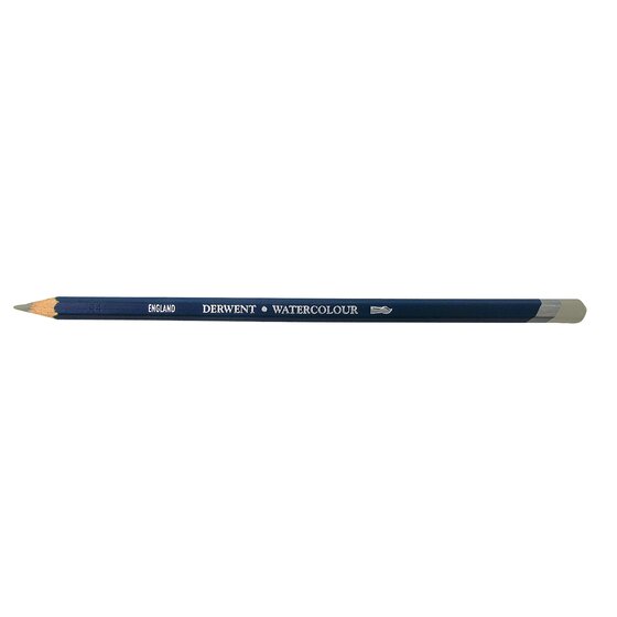 Derwent Watercolour Pencil – French Grey 7 | Hexagonal Barrel, Water-Soluble